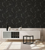 Galerie BB51157 The Bricks And More Luxurious Marble Motif Black Wallpaper BB51157 Black Wallpaper