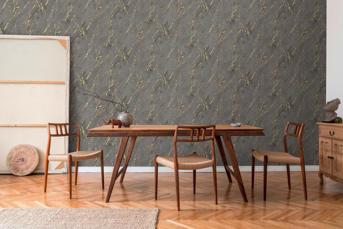 Galerie BB51159 The Bricks And More Luxurious Marble Motif Silver Grey Wallpaper BB51159 Silver Grey Wallpaper