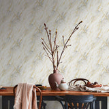 Galerie BB51160 The Bricks And More Luxurious Marble Motif Silver Grey Wallpaper BB51160 Silver Grey Wallpaper