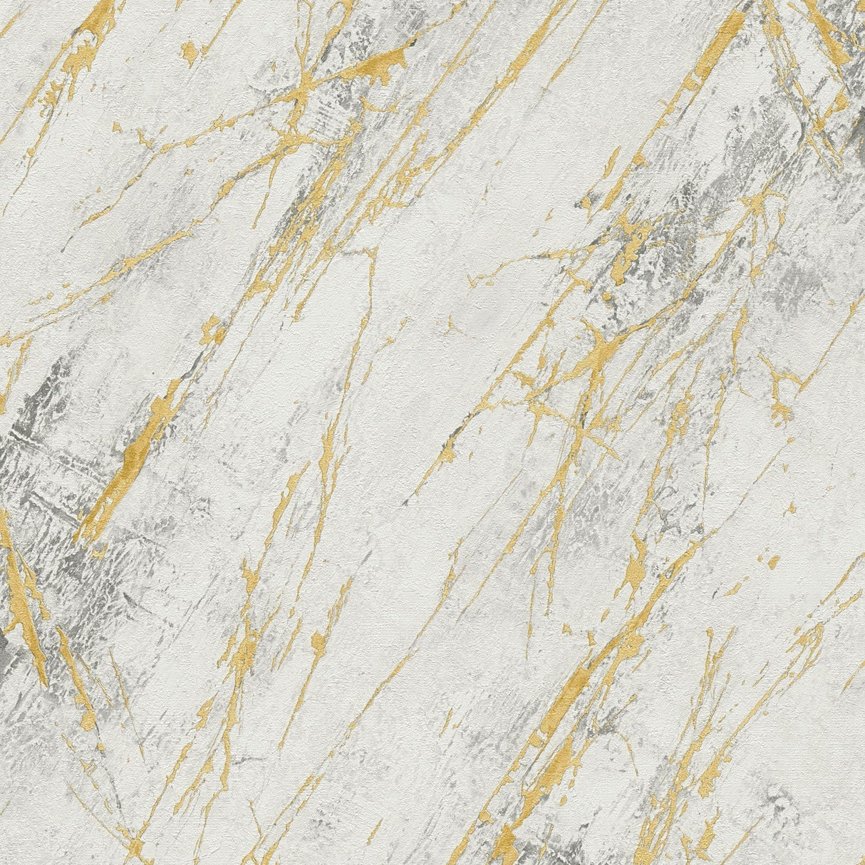 Galerie BB51160 The Bricks And More Luxurious Marble Motif Silver Grey Wallpaper BB51160 Silver Grey Wallpaper
