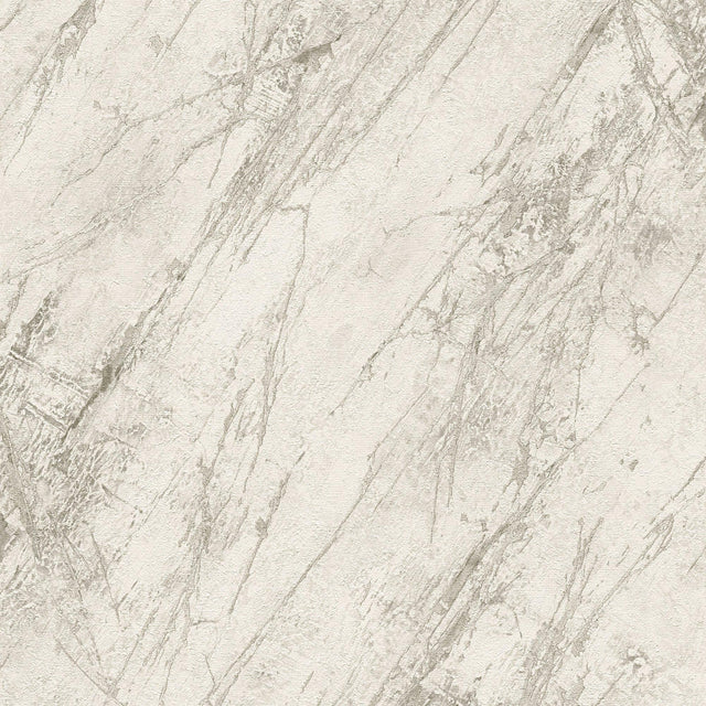 Galerie BB51162 The Bricks And More Luxurious Marble Motif Silver Grey Wallpaper BB51162 Silver Grey Wallpaper