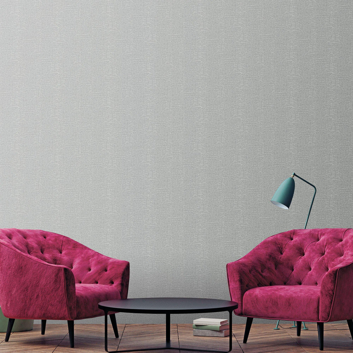 Galerie DWP0233-07 Emporium Mottled Metallic Plain Silver Grey Wallpaper DWP0233-07 Silver Grey Wallpaper