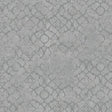 Galerie DWP0246-03 Aged Quatrefoil Silver Grey Wallpaper