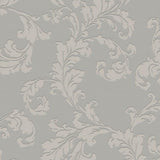 Galerie DWP0250-03 Acanthus trail Silver Grey Wallpaper