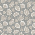 Galerie DWP0351-04 Elegance Flower Fan Silver Grey Wallpaper DWP0351-04 Silver Grey Wallpaper