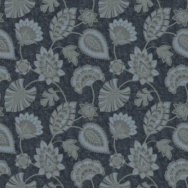 Galerie DWP0351-06 Flower Fan Blue Wallpaper