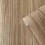 Galerie DWP0352-06 Elegance Vertical Stripe Bronze Brown Wallpaper DWP0352-06 Bronze Brown Wallpaper