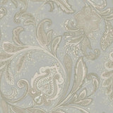 Galerie DWP0355-04 Paisley Silver Grey Wallpaper