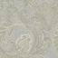 Galerie DWP0355-04 Elegance Paisley Silver Grey Wallpaper DWP0355-04 Silver Grey Wallpaper