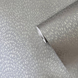 Galerie DWP0363-07 Zen Fan Fleck Silver Grey Wallpaper DWP0363-07 Silver Grey Wallpaper