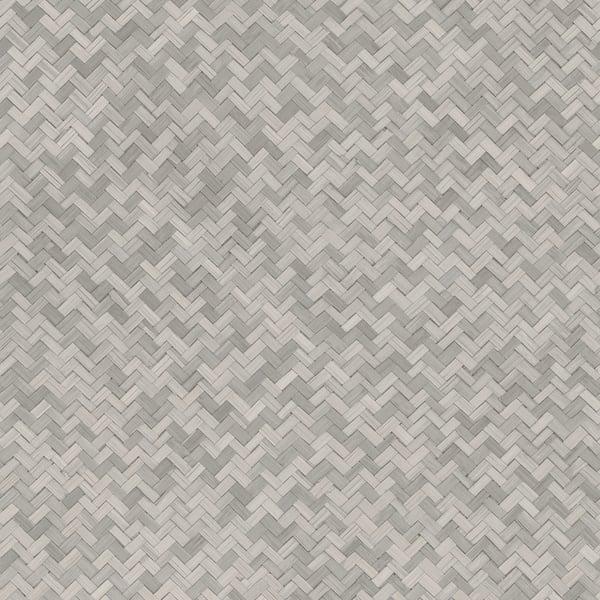 Galerie EN3331114 Rattan Silver Grey Wallpaper
