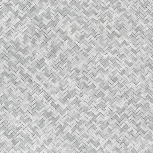 Galerie EN3331414 Rattan Silver Grey Wallpaper