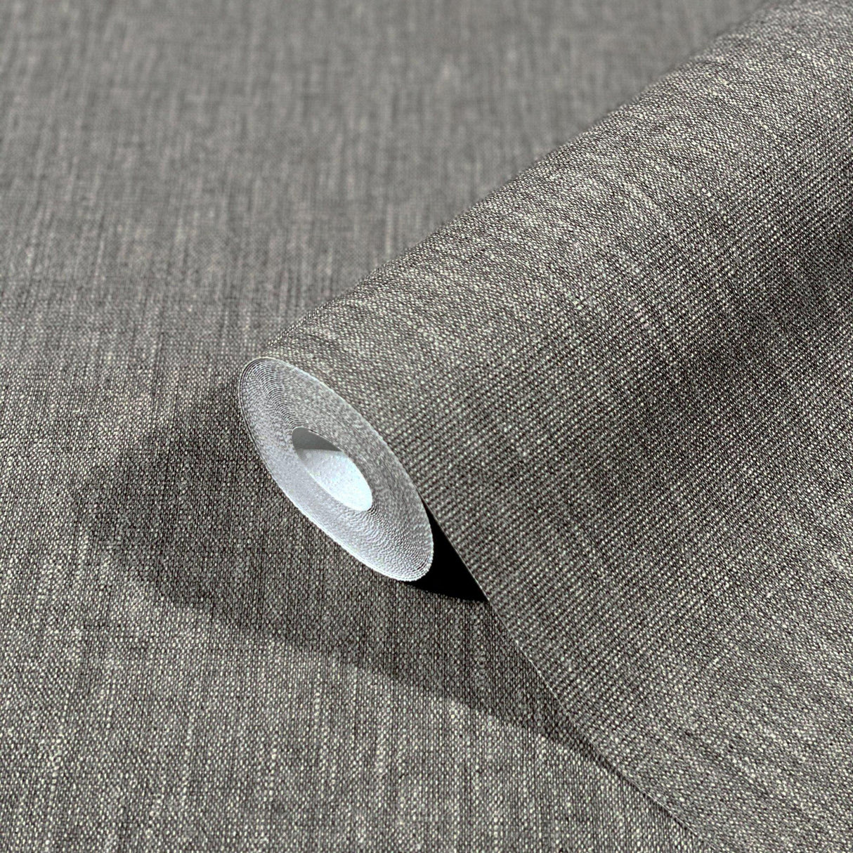 Galerie EN3333014 Eden Linen Silver Grey Wallpaper EN3333014 Silver Grey Wallpaper