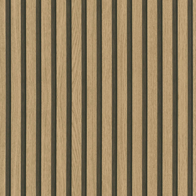 Galerie EN3396014 Eden Wood Stripe Bronze Brown Wallpaper EN3396014 Bronze Brown Wallpaper