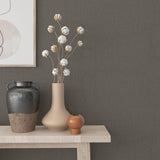 Galerie EN3396714 Eden Linen Silver Grey Wallpaper EN3396714 Silver Grey Wallpaper