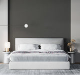 Galerie EN3396714 Eden Linen Silver Grey Wallpaper EN3396714 Silver Grey Wallpaper