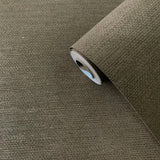 Galerie F-PY6007 Boutique Horizontal Weave Bronze Brown Wallpaper F-PY6007 Bronze Brown Wallpaper
