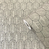 Galerie F-VL6004 Lustre Geo Arch Bronze Brown Wallpaper F-VL6004 Bronze Brown Wallpaper
