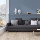 Galerie FS72037 Fusion Linen Effect Textured Blue Wallpaper FS72037 Blue Wallpaper