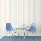 Galerie G12101 Kitchen Recipes Stripe Beige Wallpaper G12101 Beige Wallpaper