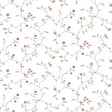 Galerie G12264 Floral White Wallpaper