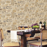 Galerie G12282 Kitchen Recipes Novelty Beige Wallpaper G12282 Beige Wallpaper