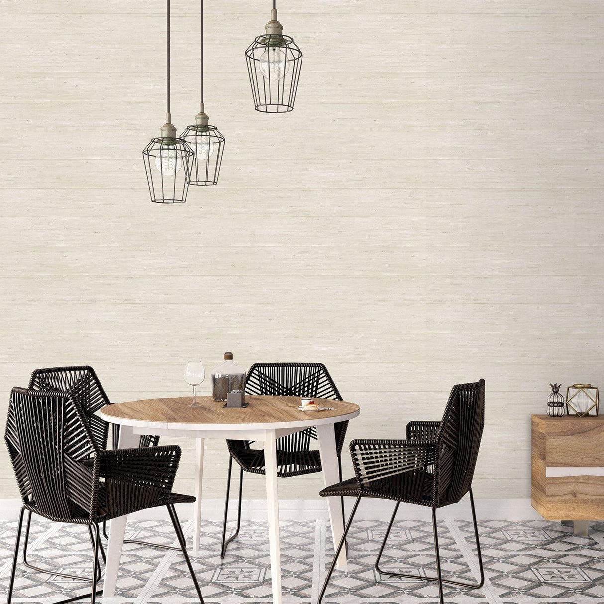Galerie G12303 Kitchen Recipes Wood Beige Wallpaper G12303 Beige Wallpaper
