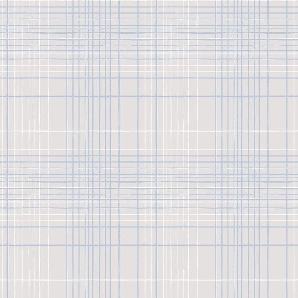 Galerie G23335 Nautical Sea Plaid Blue Wallpaper