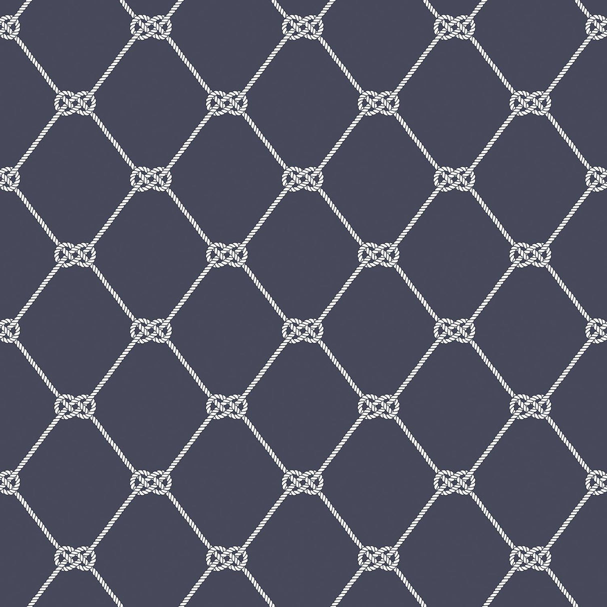 Galerie G23346 Deauville 2 Nautical Rope Blue Wallpaper G23346 Blue Wallpaper
