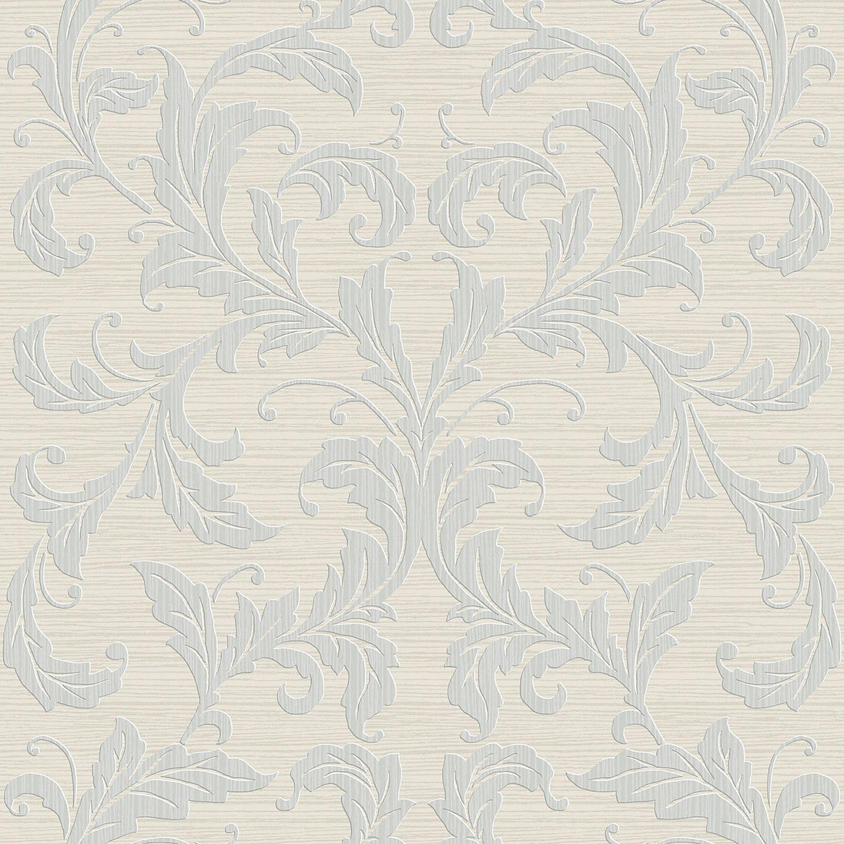 Galerie G34112 Nordic Elements Damask Silver Grey Wallpaper G34112 Silver Grey Wallpaper