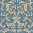Galerie G34111 Damask Blue Wallpaper