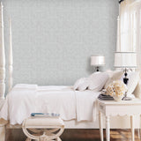 Galerie G34115 Nordic Elements Damask Silver Grey Wallpaper G34115 Silver Grey Wallpaper