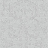Galerie G34115 Nordic Elements Damask Silver Grey Wallpaper G34115 Silver Grey Wallpaper