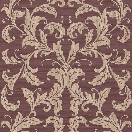 Galerie G34116 Damask Red Wallpaper