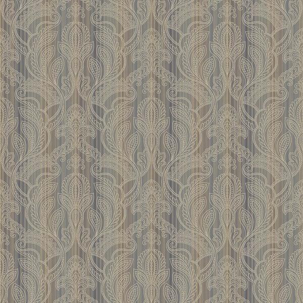 Galerie G34145 Damask Bronze Brown Wallpaper