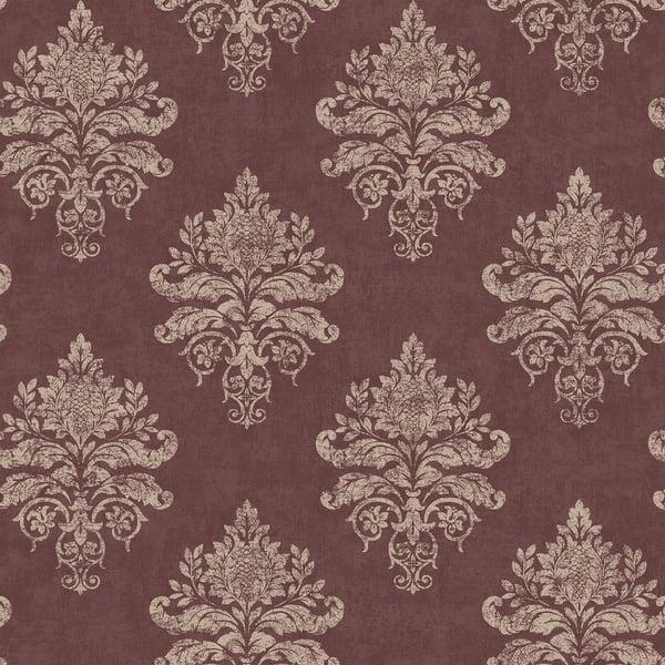 Galerie G34158 Damask Red Wallpaper