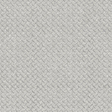 Galerie G45175 Nostalgie Diamond Plate Silver Grey Wallpaper G45175 Silver Grey Wallpaper