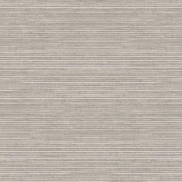 Galerie G45420 Grasscloth Silver Grey Wallpaper