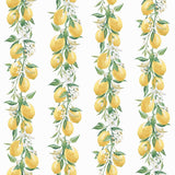 Galerie G45441 Just Kitchens Lemon Stripe Yellow Wallpaper G45441 Yellow Wallpaper
