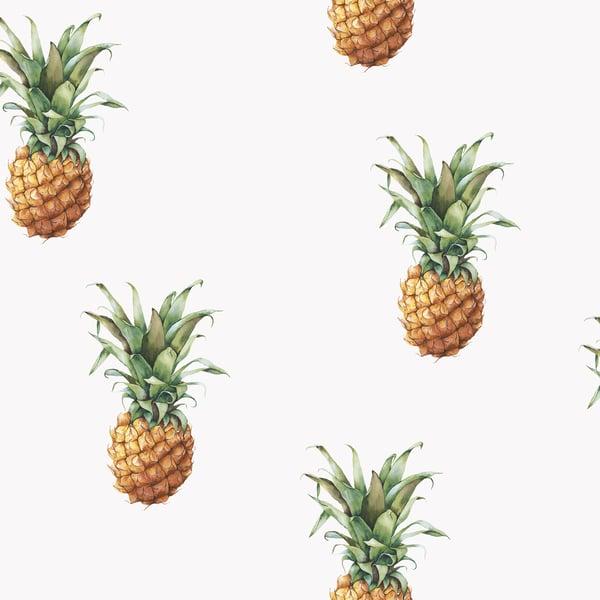 Galerie G45453 Pineapples Yellow Wallpaper