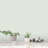 Galerie G56157 Nordic Elements Plain Texture Green Wallpaper G56157 Green Wallpaper