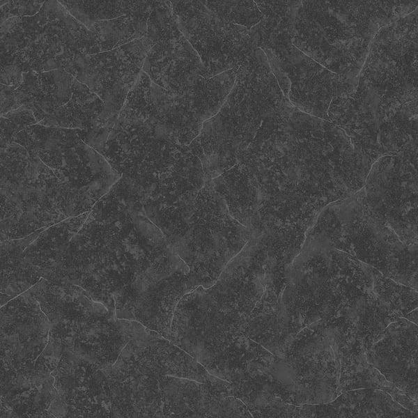 Galerie G56159 Plain Texture Black Wallpaper