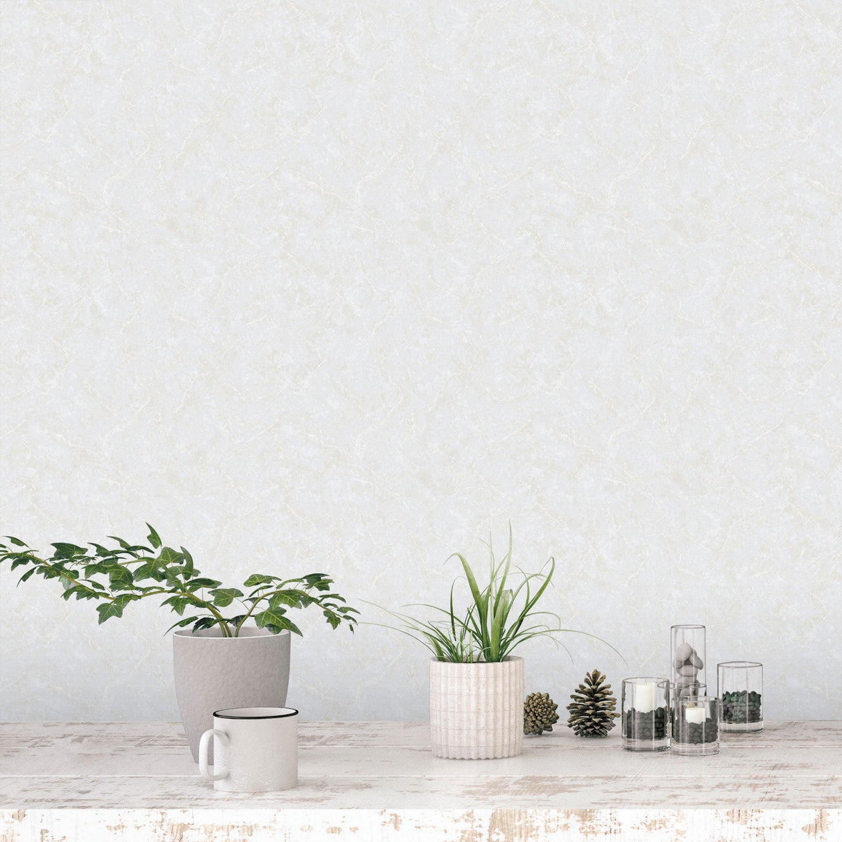 Galerie G56162 Nordic Elements Plain Texture Beige Wallpaper G56162 Beige Wallpaper