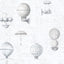 Galerie G56202 Nostalgie Air Ships Silver Grey Wallpaper G56202 Silver Grey Wallpaper