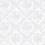 Galerie G56256 Damask Silver Grey Wallpaper