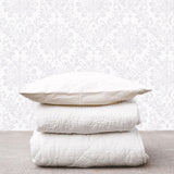 Galerie G56256 Nordic Elements Damask Silver Grey Wallpaper G56256 Silver Grey Wallpaper