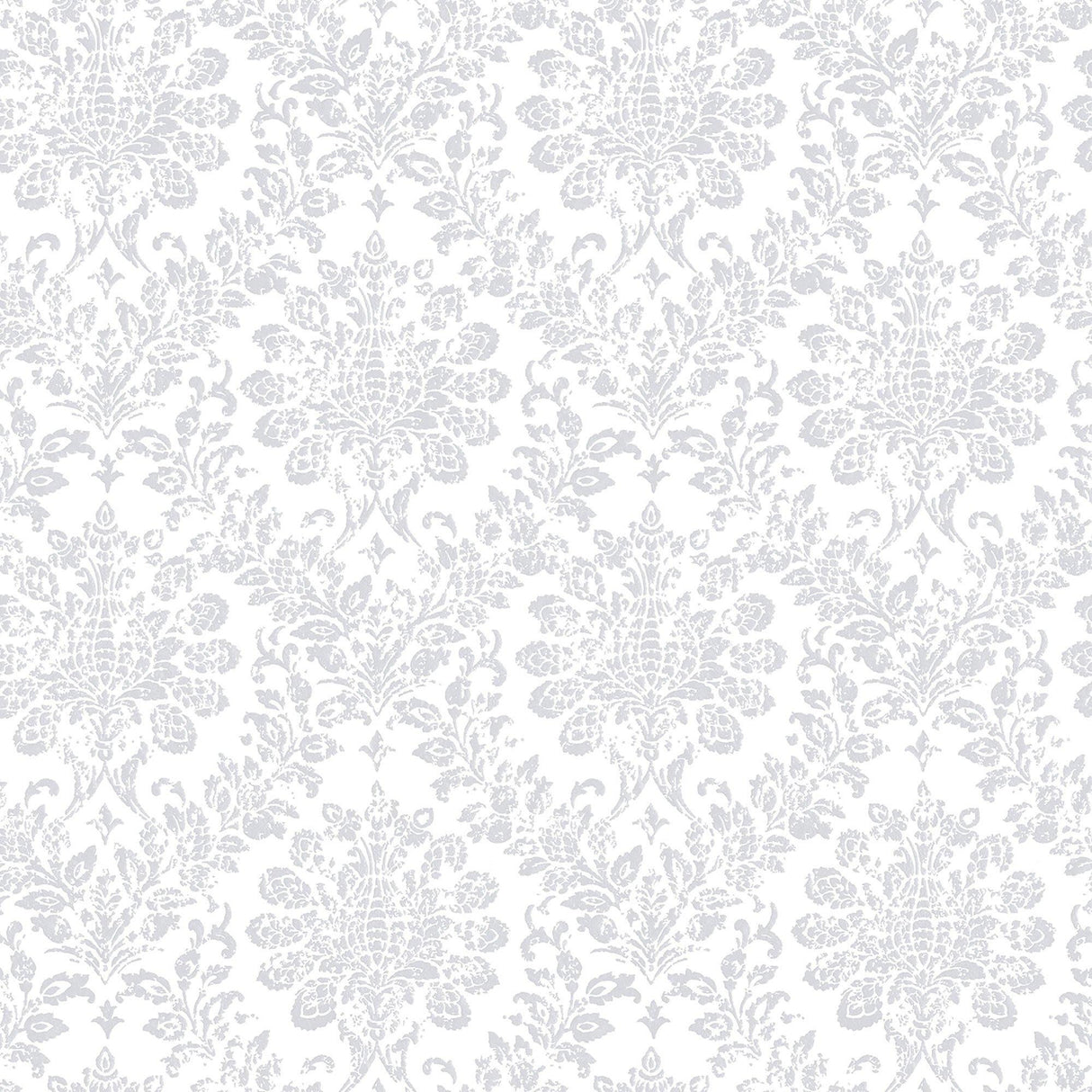 Galerie G56256 Nordic Elements Damask Silver Grey Wallpaper G56256 Silver Grey Wallpaper