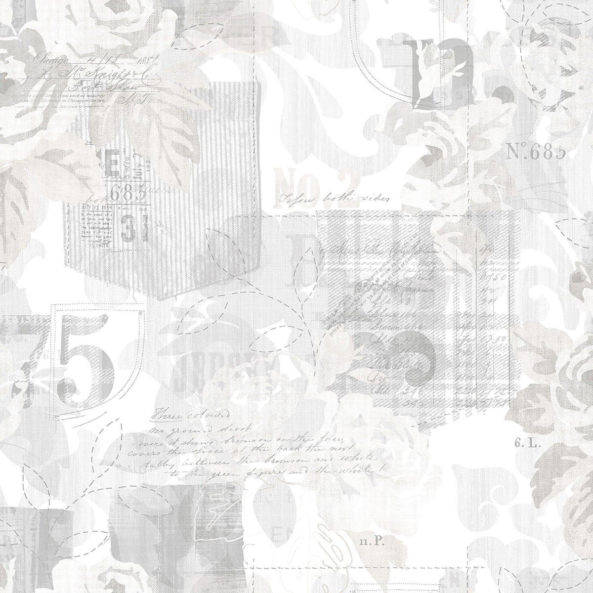 Galerie G56262 Nordic Elements Floral Cream Wallpaper G56262 Cream Wallpaper