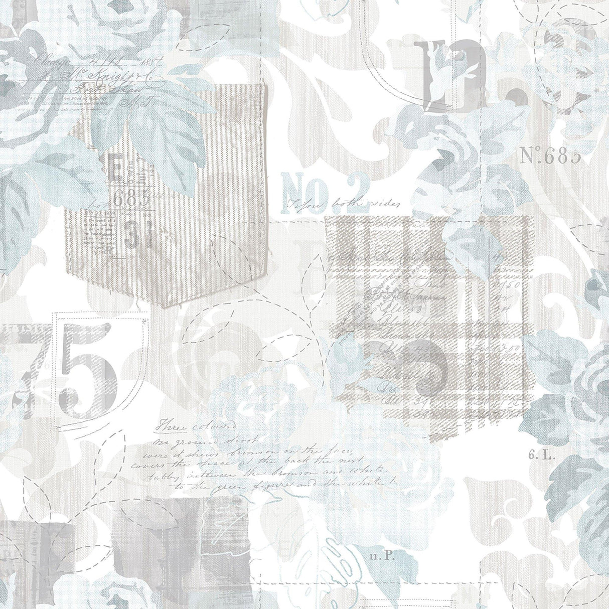 Galerie G56263 Nordic Elements Floral Cream Wallpaper G56263 Cream Wallpaper