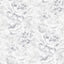 Galerie G56299 Floral Silver Grey Wallpaper